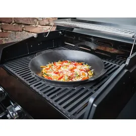 Enders Wok 38 cm x 35 cm Gusseisen schwarz