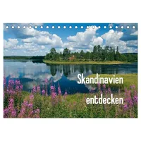 Calvendo Skandinavien entdecken (Tischkalender 2026 DIN A5 quer), CALVENDO