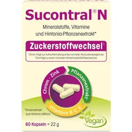 Harras Pharma Curarina Arzneimittel GmbH Sucontral N Kapseln 60 St.
