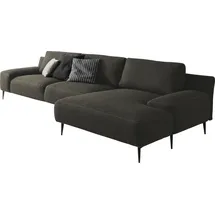Designwerk Eckcouch Polyester 3-Sitzer Grün