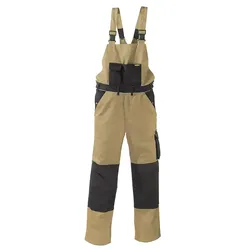 Latzhose "CANVAS 320" Cordura - 54 - khaki