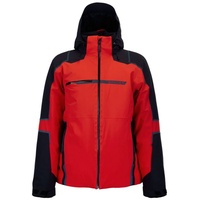Spyder Skijacke Titan Jacket mit abnehmbarem Schneefang rot
