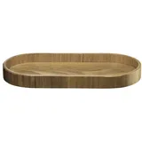 Asa Selection Tablett WOOD 23 cm Weidenholz - Oval - 23 x 11 cm