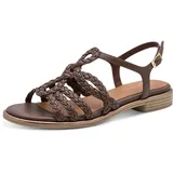 Marco Tozzi Komfort-Sandalen Damen Braun 39