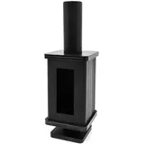Landshop24 Räucherhaus Alpenofen Räucherofen aus Metall - CUBE+ -, (1 St), Original Erzgebirge schwarz