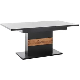 MCA Furniture MCA Cesena Tisch mit Säule 180x100(280) cm Holzwerkstoff/Schwarzgrau