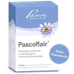 Pascoflair pflanzliches Beruhigungsmittel mit Passionsblume