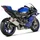 Akrapovic Yamaha Yzf-r9abs 2025 L-y9r1/td Verbindungsrohr Silber Silber One Size
