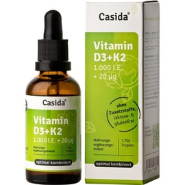 Casida GmbH Vitamin D3 K2 Tropfen