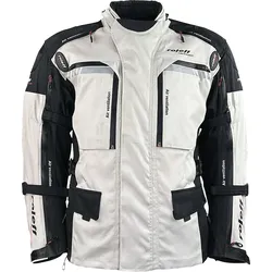 Motorradjacke ROLEFF "Enduro" Gr. XXL, beige (sand), Jacken, XXL, Obermaterial: 100% Polyester, mit Protektoren, optimale Belüftung