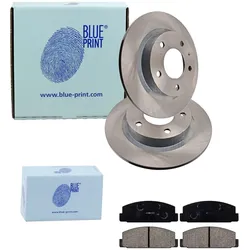 Blue Print Bremsscheiben 261mm + Beläge Passend Für Mazda Premacy Cp + 626 Gf Gw: Bremsscheibe Ford: 3415598 Ford: 4146391 Mazda: Ga1y26251 Mazda: Ga1