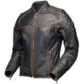 Modeka Phinix Lady Lederjacke Braun 46