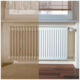 Kermi Profil-Kompakt Flachheizkörper 554 x 566 mm 1682 W weiß Typ 33