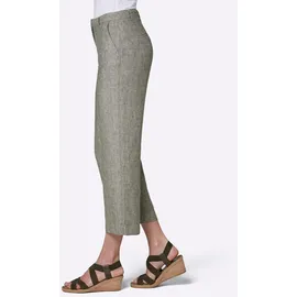 Creation L Premium Leinen-Hose Regular Grün 44