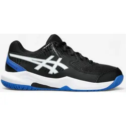 Kinder Tennisschuhe - Asics Dedicate schwarz/blau 35