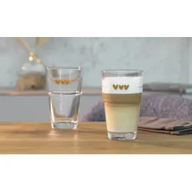 LEONARDO 2er-Gläserset Solo ¦ transparent/klar ¦ Glas ¦ Maße (cm): B: 8,5 H: 14,5