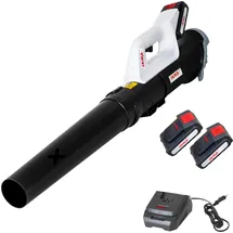 Ikra mogatec IKRA Akku Axial-Laubbläser ICB 20, ergonomisch, kompakt, leicht, inklusive 2X Akku & Schnelllader