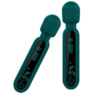 Xuomt Wand Massagestab Klitoris Massagestab Sexspielzeug mit 12 Vibrationsmodi Silikon Vibrator G-Punkt-Vibratoren Massagestab BDSM Stimulation Vibratorstarb Sex toys für Frauen Paare