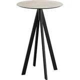 Essentials Infinity Klapptisch 70 x 70 x 109,2 cm Schwarz