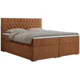 MKS Boxspringbett 160 x 200 cm H4 Orange