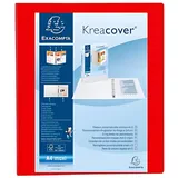 Exacompta Präsentationsringbuch DIN A4 25 mm Rot 3 St.