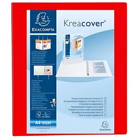 Exacompta Präsentationsringbuch DIN A4 25 mm Rot 3 St.