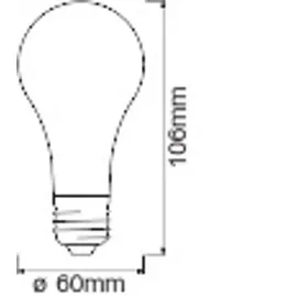 LEDVANCE SMART+ Filament Classic Dimmable 55 6W E27