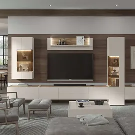 PLACES OF STYLE Vitrine »Sky45, Höhe 201 cm« Vitrine, Lackiert mit wasserbasiertem UV-Lack