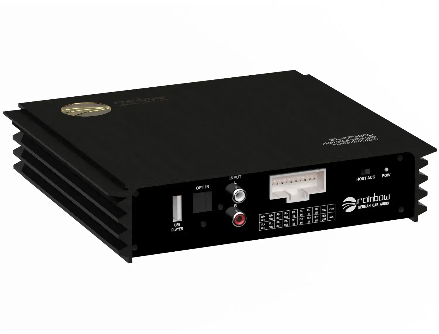Rainbow Audio EL-AP300D NEO 4-Channel DSP Amplifier | Shop