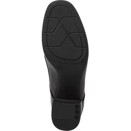 Jana Damen Trotteur mit Blockabsatz Vegan, Schwarz 39 EU