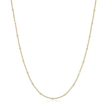 Elli Kette ohne Anhänger "Kugelkette Silberkette Fein 925 Silber" Gr. 60, gold, Halsketten, Damen, 60, ohne Stein, Silber 925 (Sterlingsilber), L: 45