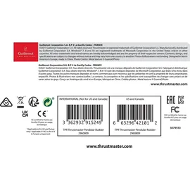 ThrustMaster Flugsimulator Pedale fur PC