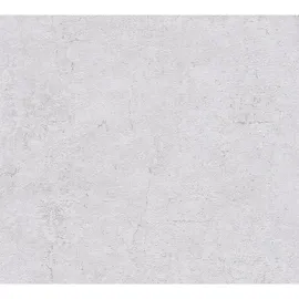 A.S. Création AS-Creation Vliestapete Uni Matt Leicht Strukturiert Grau