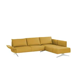 KOINOR Ecksofa Vineto ¦ gelb ¦ Maße (cm): B: 272 H: 83 T: 207.0