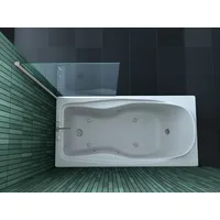 Impex-bad - fixe Duschtrennwand ESTA 70 x 140 (Badewanne)