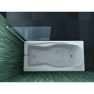 impex-bad Fixe Duschtrennwand ESTA 70 x 140 (Badewanne)