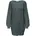 Minikleid Strickkleid Grün/Schwarz XS
