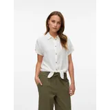 Vero Moda VMTHEA SS TIE SHIRT Weiß XS