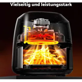 AECO Cube 2.0 Mini Airfryer schwarz