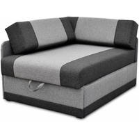 Sofa VAXER mit Schlaffunktion Amerikanischer ausklappbarer Sessel Ecksofa Grau