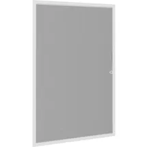 vidaXL Insektenschutz für Fenster 90 x 120 cm Weiß