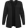 KAFFE CURVE Farsia Strickjacke Schwarz S