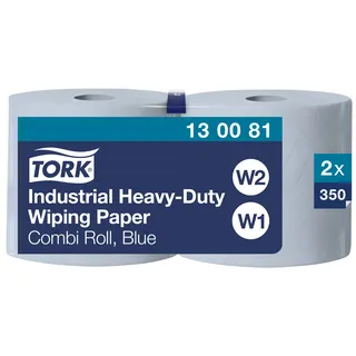 TORK Putztuchrollen Advanced 440 3-lagig blau, 350 Blätter