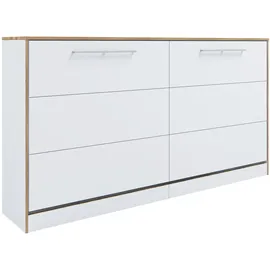 VCM Schrankbett, Wandklappbett Lattenrost 90x200 cm