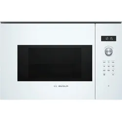 Bosch BFL524MW0, Serie 6, Einbau-Mikrowelle, Weiß