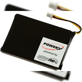 Powery Akku für GPS Navigation Garmin DriveSmart 5, DriveSmart 55, DriveSmart 65