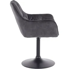 Hela Esszimmerstuhl BIRTE Polyester grau