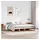 vidaXL Massivholzbett 180 x 200 cm Braun