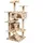 vidaXL Katzen-Kratzbaum 125 cm beige