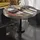 GGM Möbel Bistro Loungetisch Ø 80 x 41 cm Vintage Bunt/Schwarz